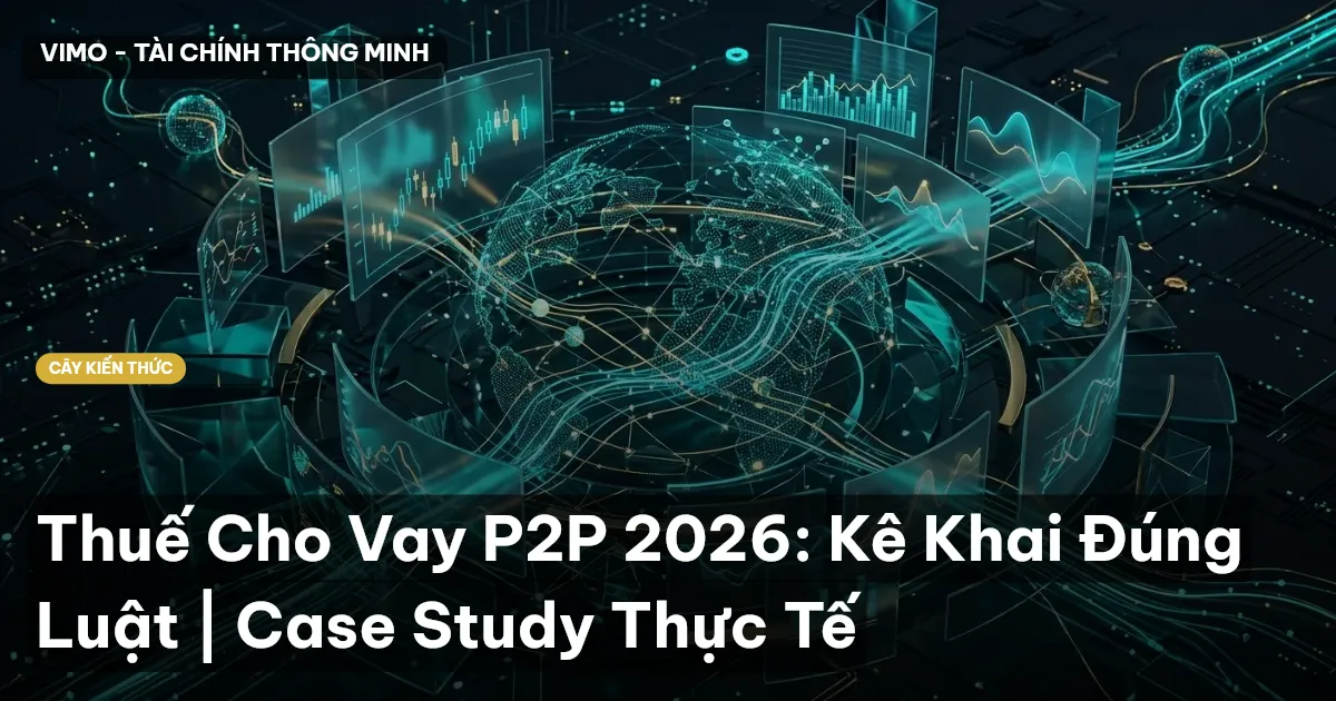 Thuế Cho Vay P2P 2026: Kê Khai Đúng Luật | Case Study Thực Tế