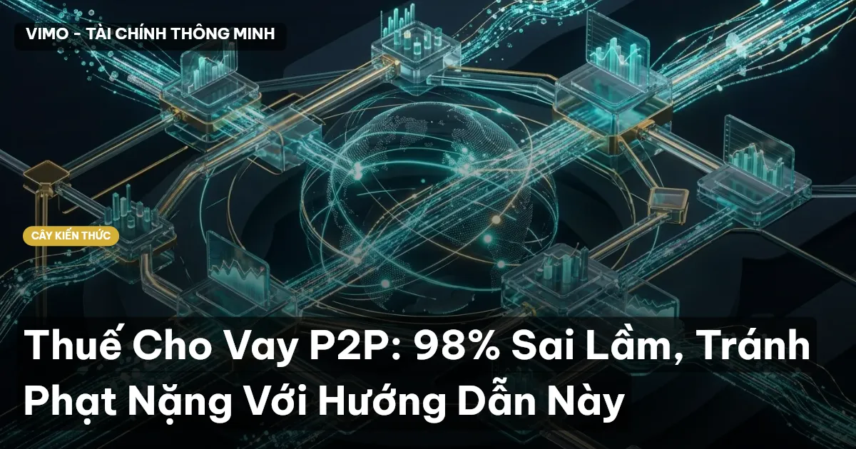 Thuế Cho Vay P2P: 98% Sai Lầm, Tránh Phạt Nặng Với Hướng Dẫn Này
