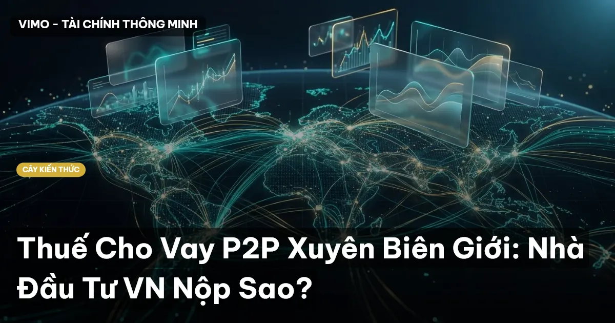 Thuế Cho Vay P2P Xuyên Biên Giới: Nhà Đầu Tư VN Nộp Sao?