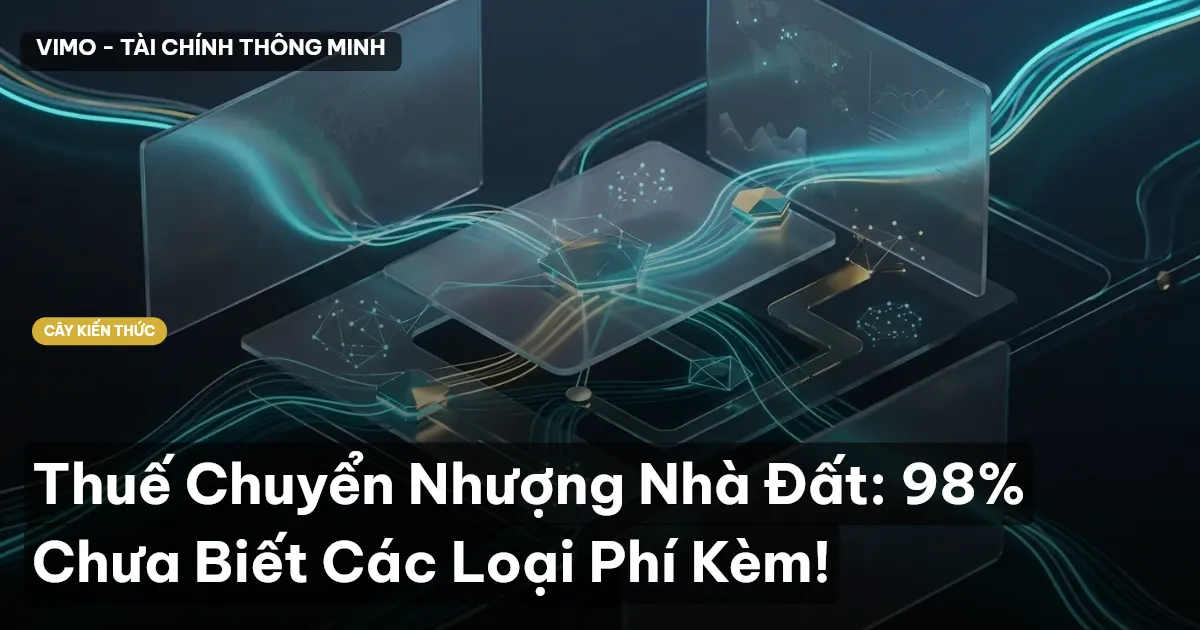 Thuế Chuyển Nhượng Nhà Đất: 98% Chưa Biết Các Loại Phí Kèm!