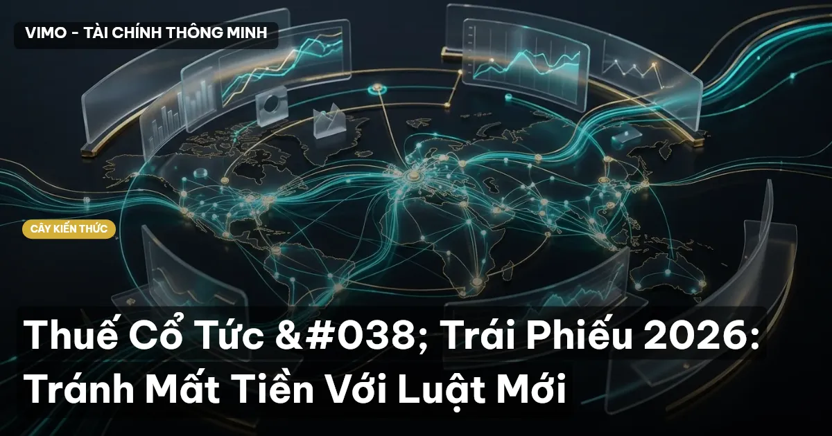 Thuế Cổ Tức & Trái Phiếu 2026: Tránh Mất Tiền Với Luật Mới