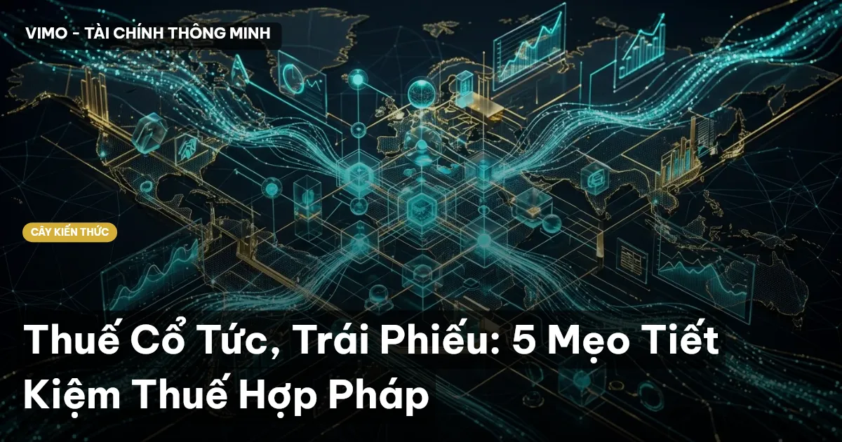 Thuế Cổ Tức, Trái Phiếu: 5 Mẹo Tiết Kiệm Thuế Hợp Pháp