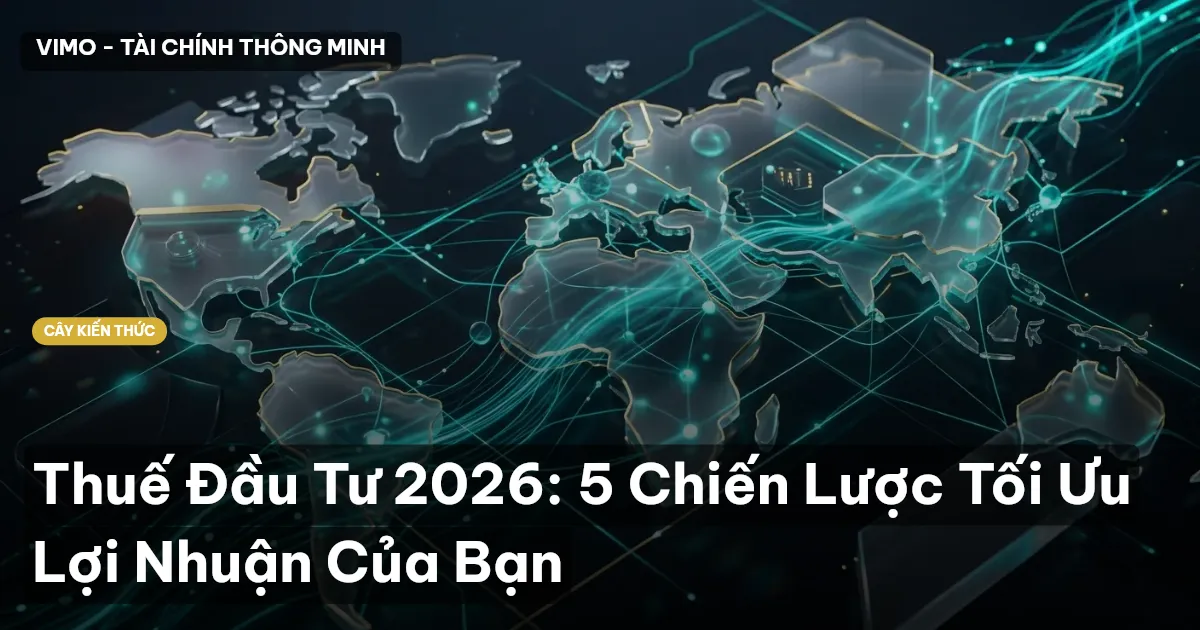 Thuế Đầu Tư 2026: 5 Chiến Lược Tối Ưu Lợi Nhuận Của Bạn