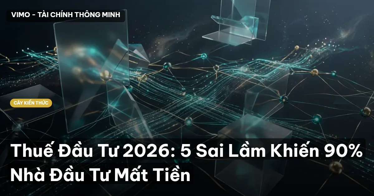 Thuế Đầu Tư 2026: 5 Sai Lầm Khiến 90% Nhà Đầu Tư Mất Tiền