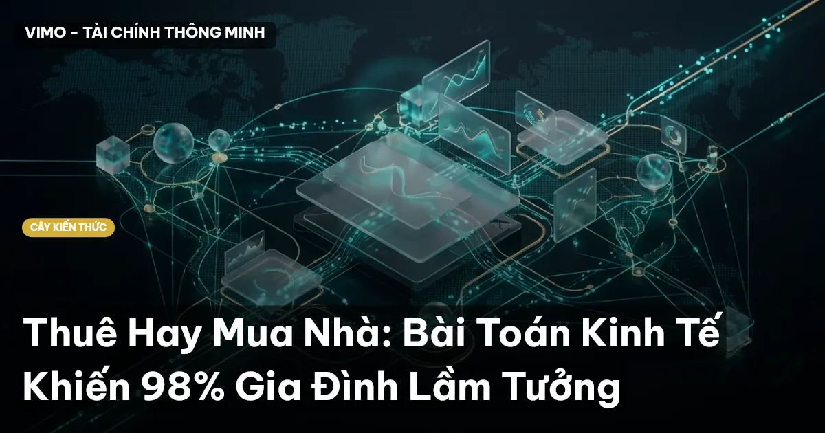 Thuê Hay Mua Nhà: Bài Toán Kinh Tế Khiến 98% Gia Đình Lầm Tưởng