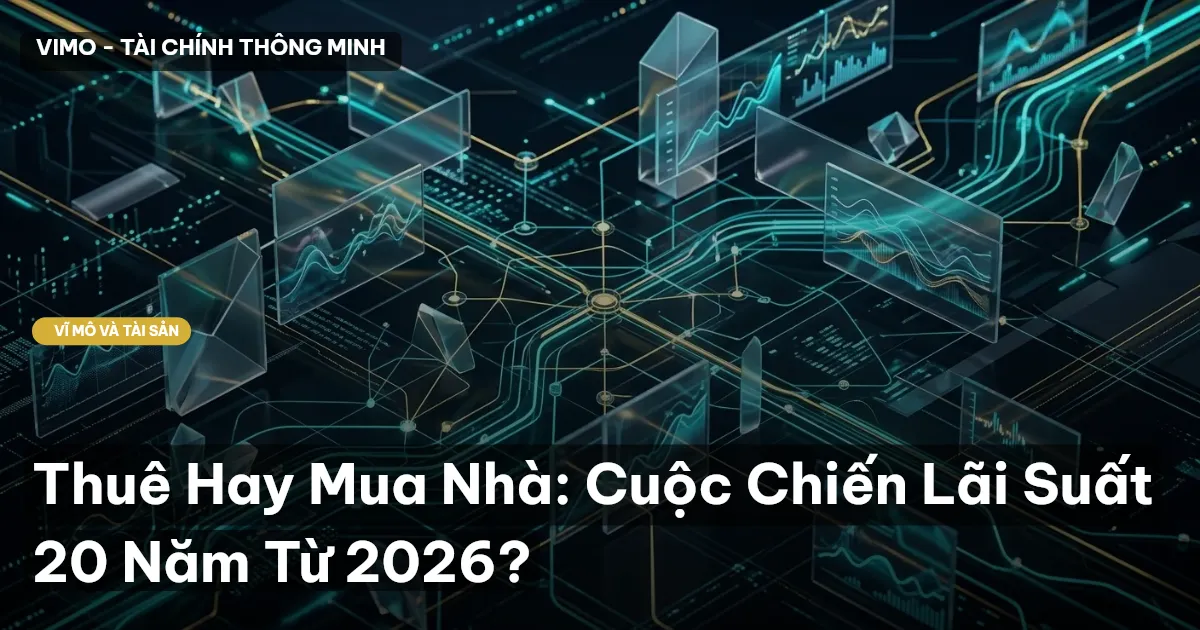 Thuê Hay Mua Nhà: Cuộc Chiến Lãi Suất 20 Năm Từ 2026?