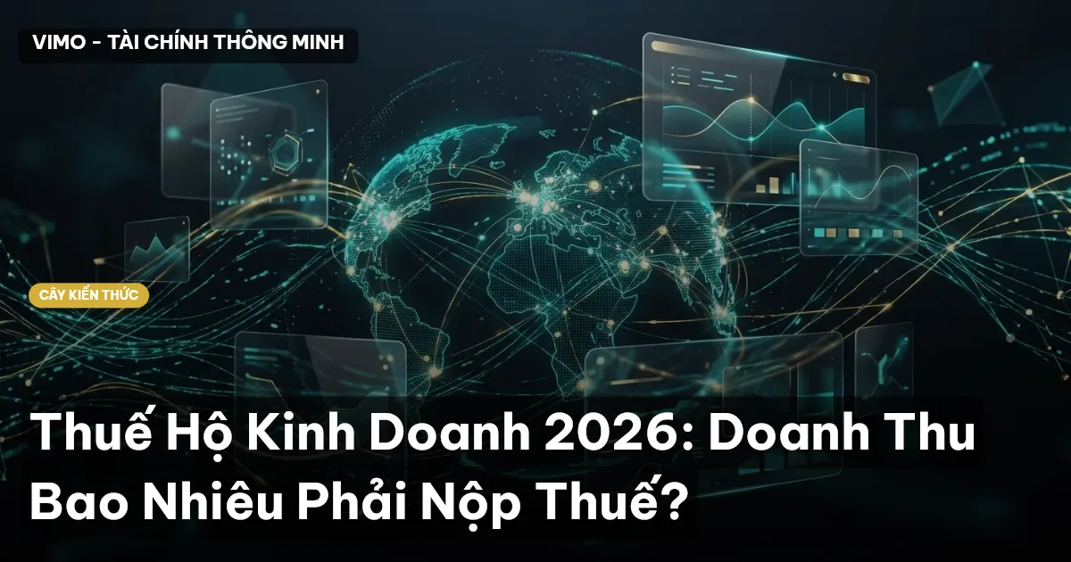 Thuế Hộ Kinh Doanh 2026: Doanh Thu Bao Nhiêu Phải Nộp Thuế?