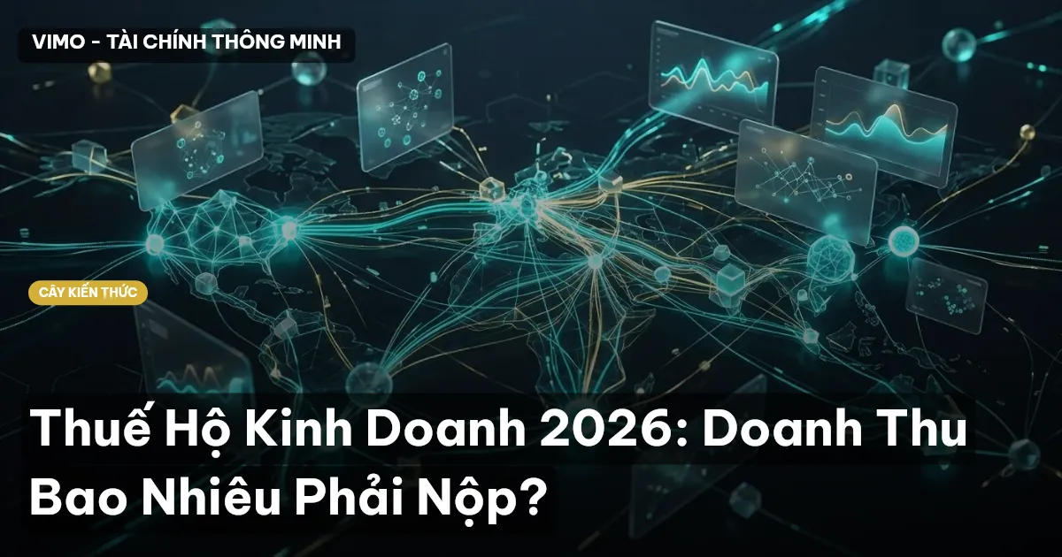 Thuế Hộ Kinh Doanh 2026: Doanh Thu Bao Nhiêu Phải Nộp?