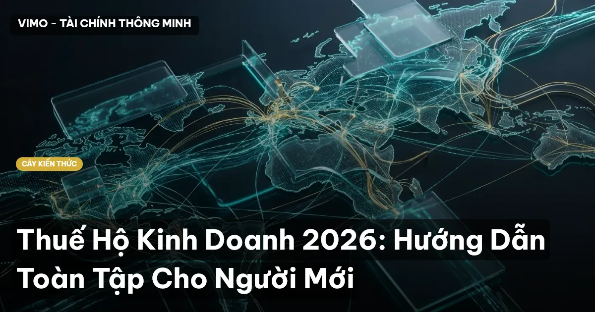 Thuế Hộ Kinh Doanh 2026: Hướng Dẫn Toàn Tập Cho Người Mới
