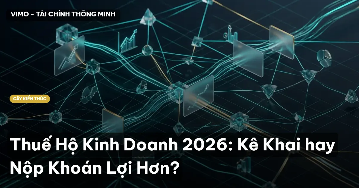Thuế Hộ Kinh Doanh 2026: Kê Khai hay Nộp Khoán Lợi Hơn?
