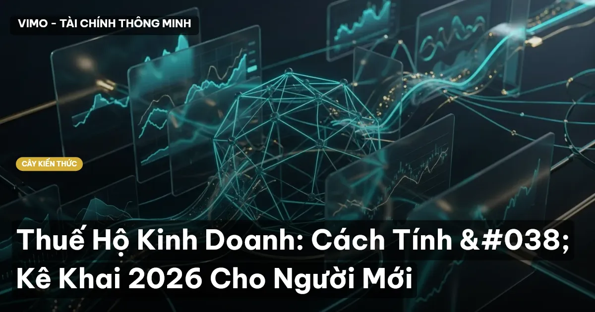 Thuế Hộ Kinh Doanh: Cách Tính & Kê Khai 2026 Cho Người Mới