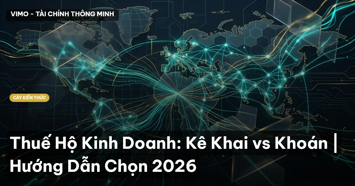 Thuế Hộ Kinh Doanh: Kê Khai vs Khoán | Hướng Dẫn Chọn 2026