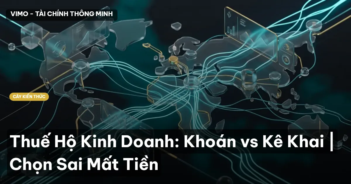 Thuế Hộ Kinh Doanh: Khoán vs Kê Khai | Chọn Sai Mất Tiền