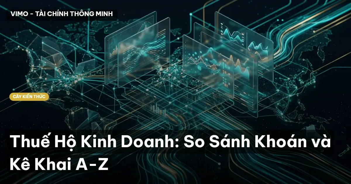 Thuế Hộ Kinh Doanh: So Sánh Khoán và Kê Khai A-Z