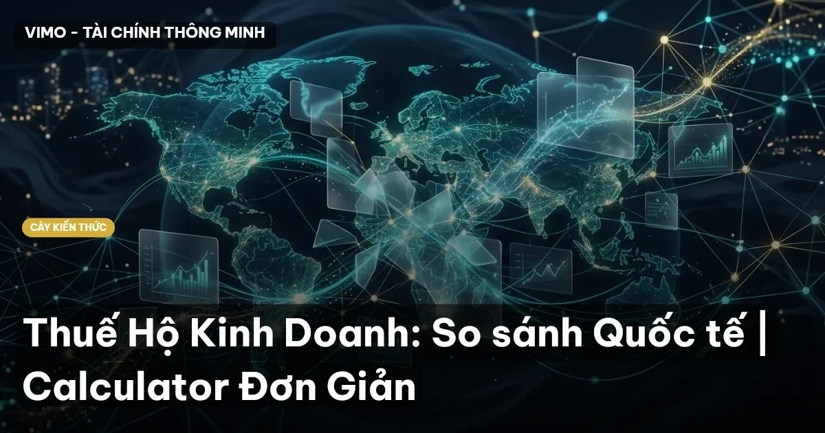 Thuế Hộ Kinh Doanh: So sánh Quốc tế | Calculator Đơn Giản