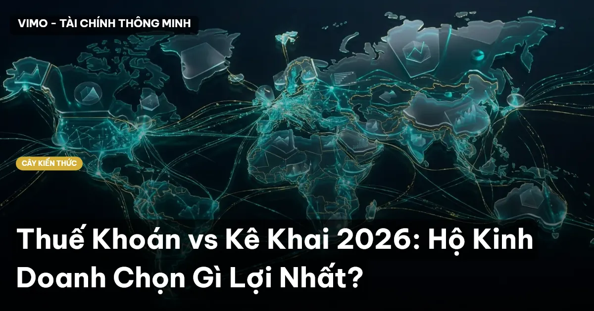Thuế Khoán vs Kê Khai 2026: Hộ Kinh Doanh Chọn Gì Lợi Nhất?