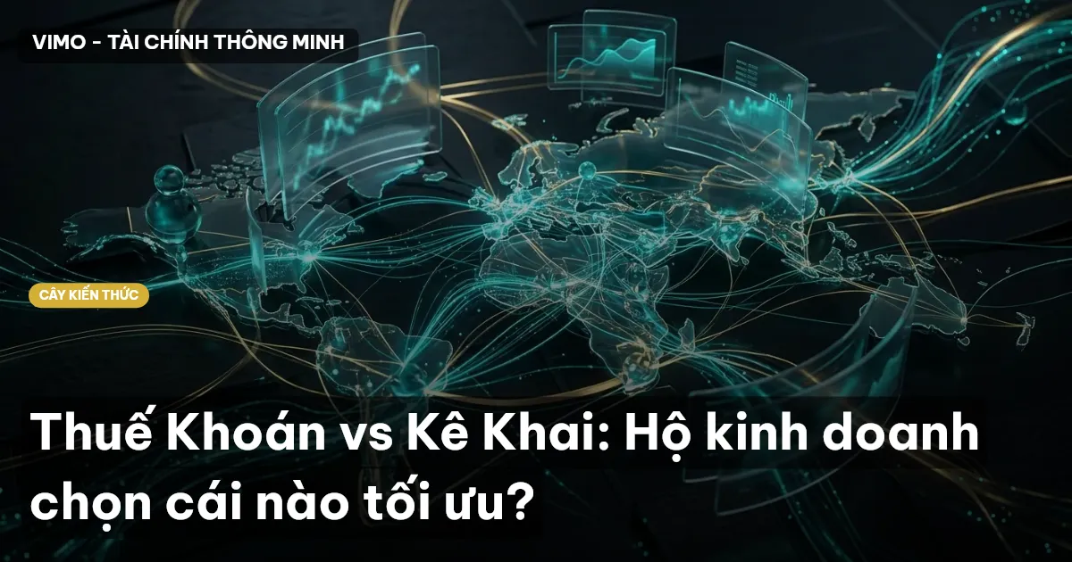 Thuế Khoán vs Kê Khai: Hộ kinh doanh chọn cái nào tối ưu?