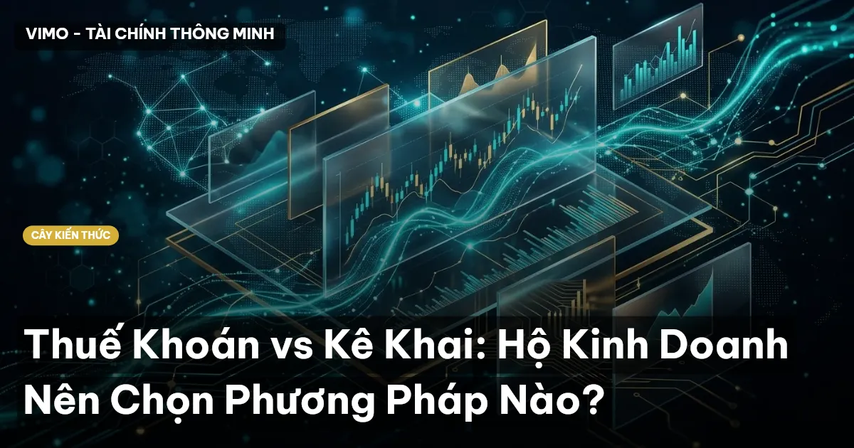 Thuế Khoán vs Kê Khai: Hộ Kinh Doanh Nên Chọn Phương Pháp Nào?