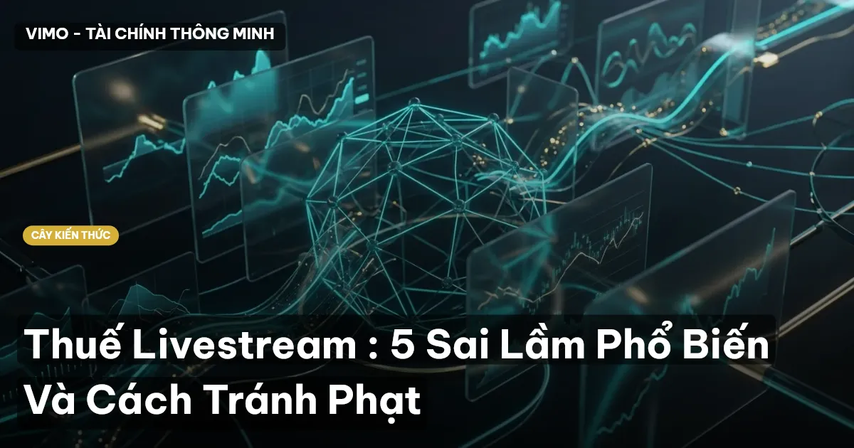 Thuế Livestream : 5 Sai Lầm Phổ Biến Và Cách Tránh Phạt
