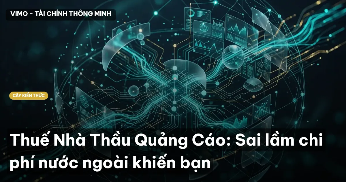 Thuế Nhà Thầu Quảng Cáo: Sai lầm chi phí nước ngoài khiến bạn