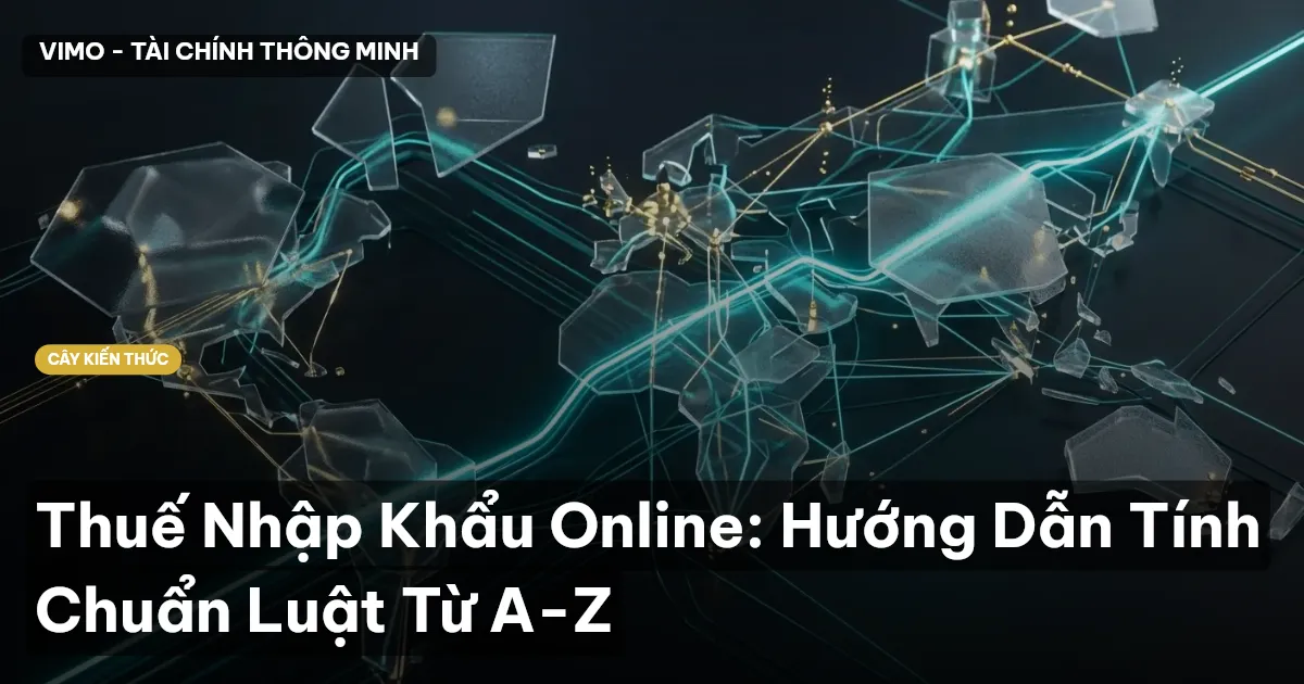 Thuế Nhập Khẩu Online: Hướng Dẫn Tính Chuẩn Luật Từ A-Z