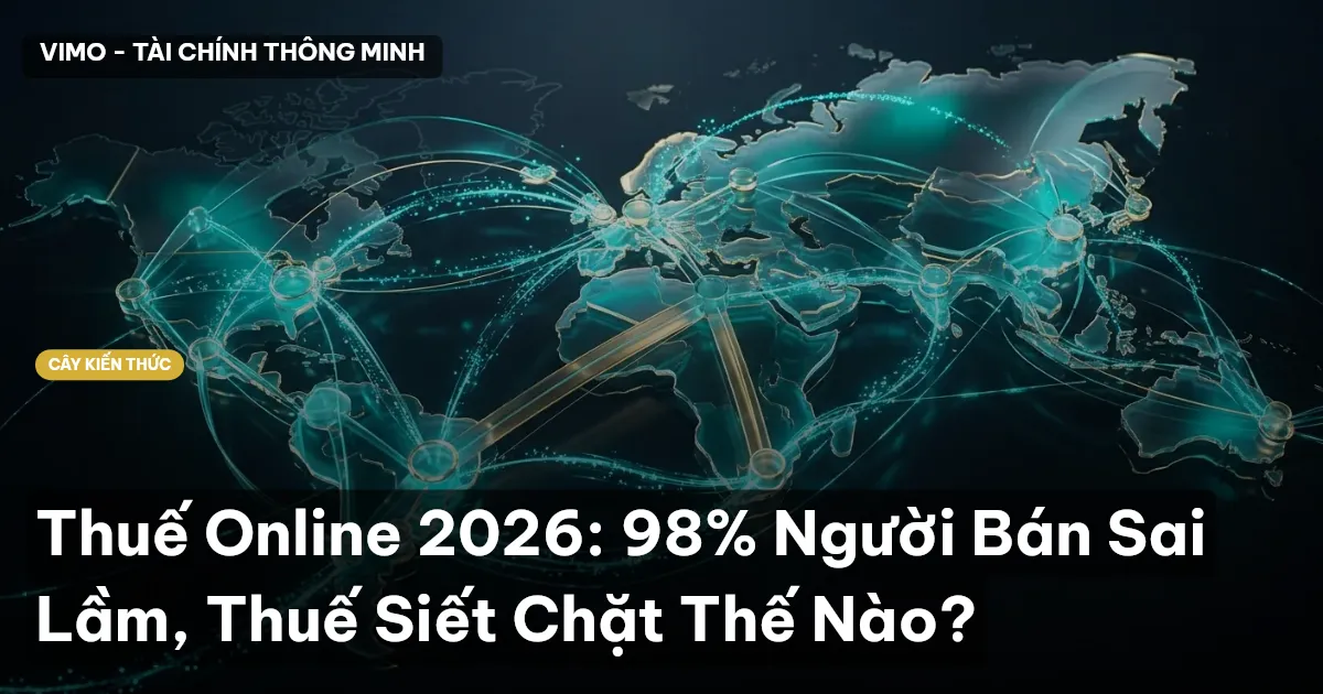 Thuế Online 2026: 98% Người Bán Sai Lầm, Thuế Siết Chặt Thế Nào?
