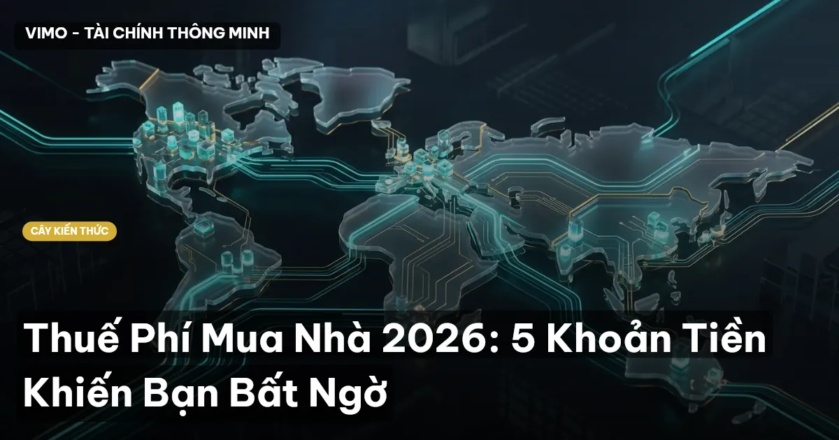 Thuế Phí Mua Nhà 2026: 5 Khoản Tiền Khiến Bạn Bất Ngờ