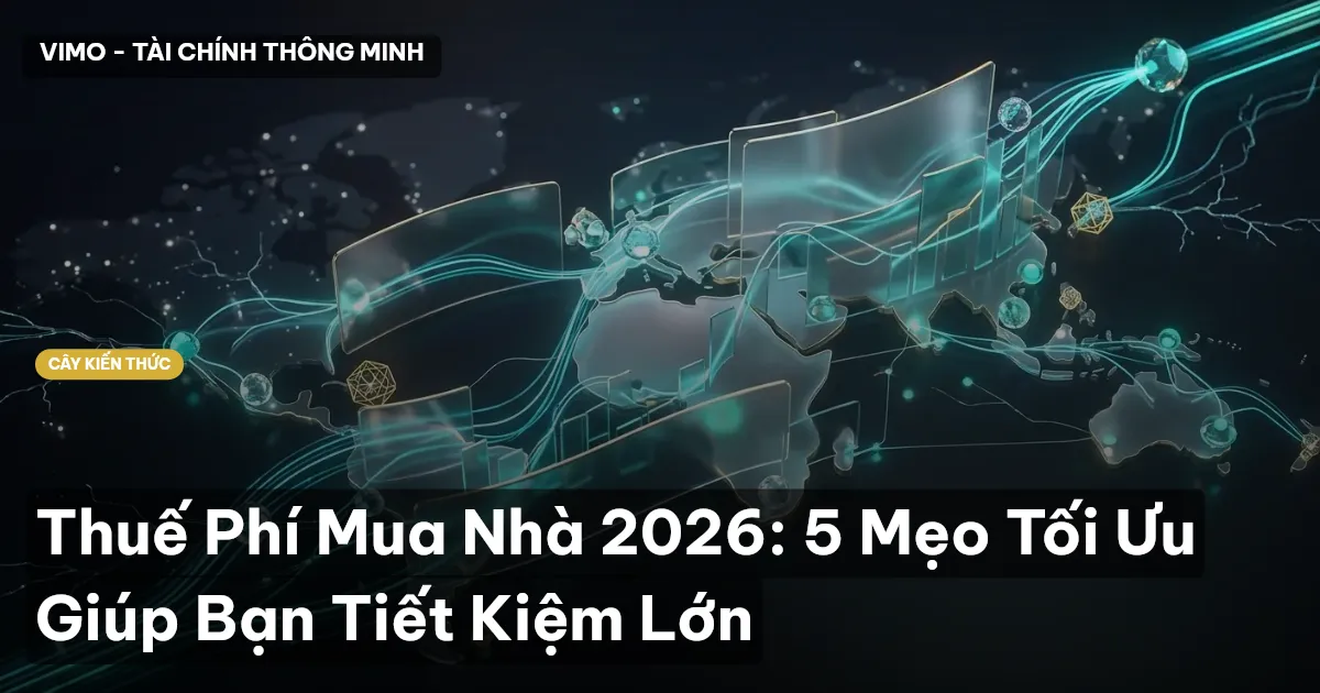 Thuế Phí Mua Nhà 2026: 5 Mẹo Tối Ưu Giúp Bạn Tiết Kiệm Lớn