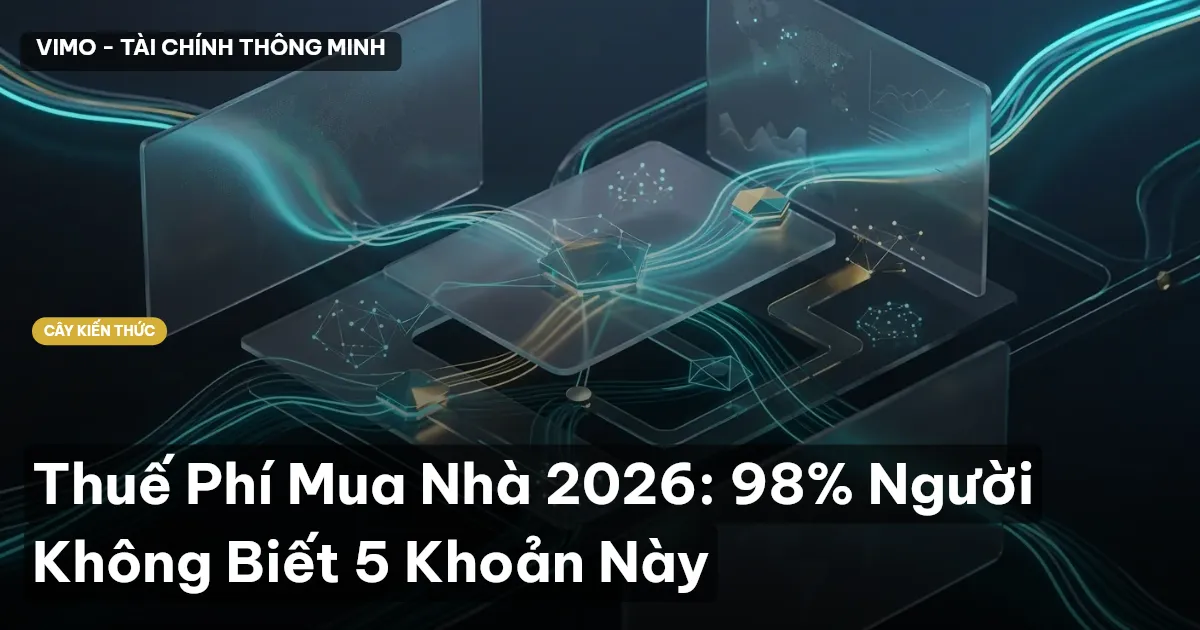 Thuế Phí Mua Nhà 2026: 98% Người Không Biết 5 Khoản Này