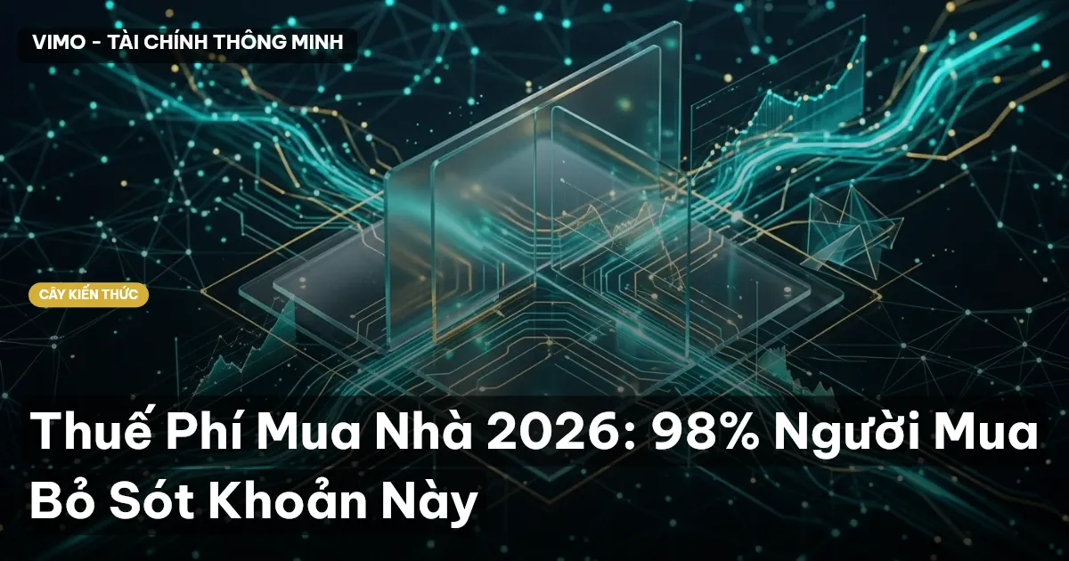 Thuế Phí Mua Nhà 2026: 98% Người Mua Bỏ Sót Khoản Này