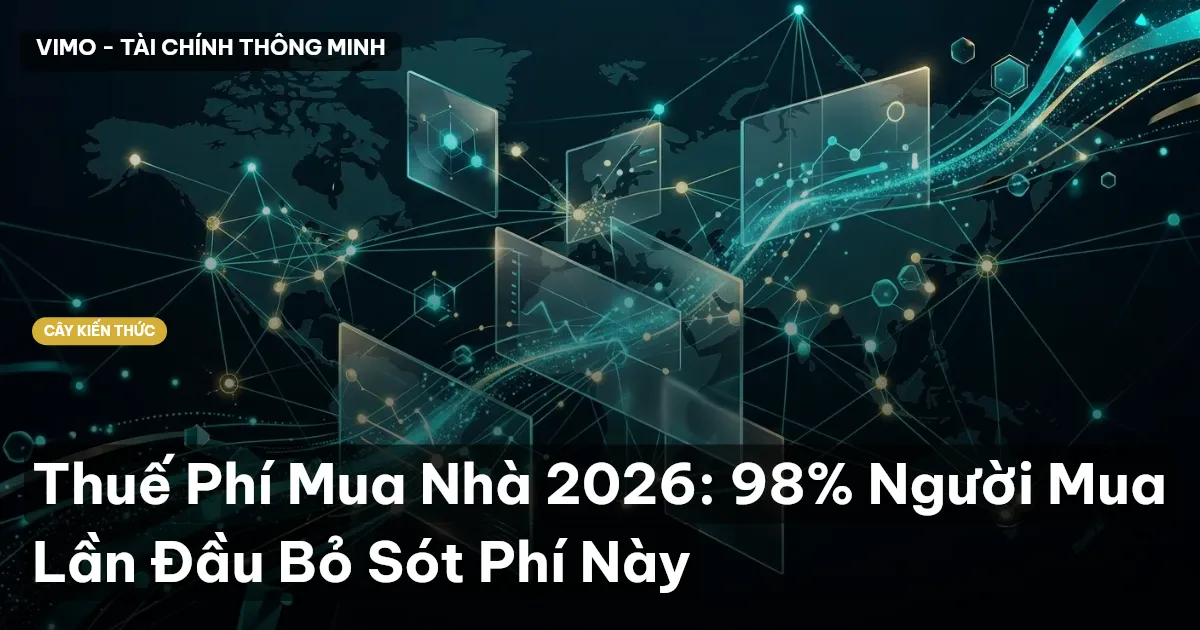 Thuế Phí Mua Nhà 2026: 98% Người Mua Lần Đầu Bỏ Sót Phí Này