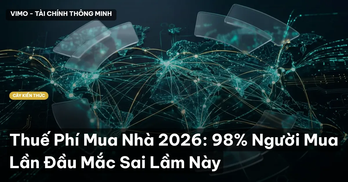 Thuế Phí Mua Nhà 2026: 98% Người Mua Lần Đầu Mắc Sai Lầm Này