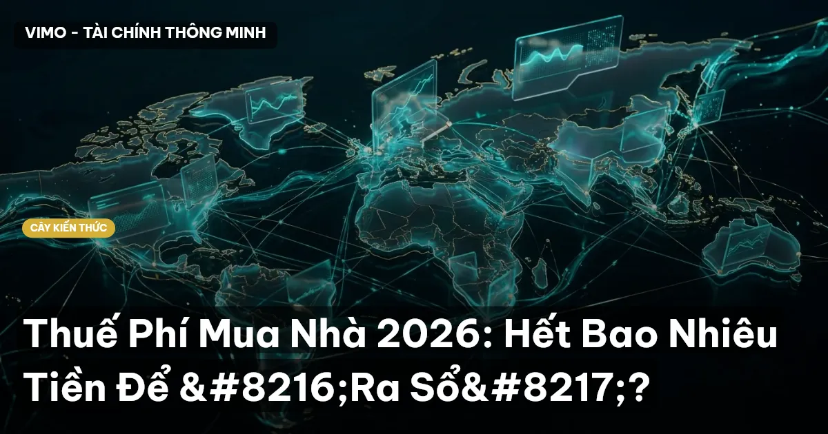 Thuế Phí Mua Nhà 2026: Hết Bao Nhiêu Tiền Để ‘Ra Sổ’?