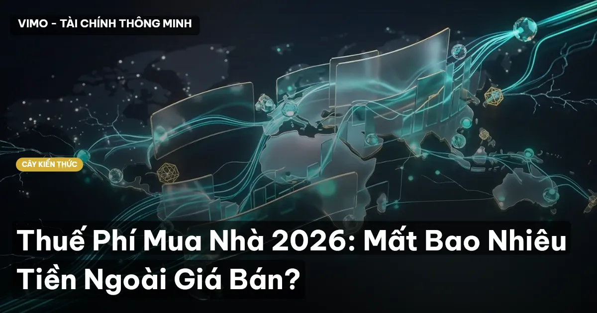 Thuế Phí Mua Nhà 2026: Mất Bao Nhiêu Tiền Ngoài Giá Bán?