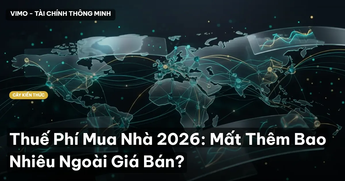 Thuế Phí Mua Nhà 2026: Mất Thêm Bao Nhiêu Ngoài Giá Bán?