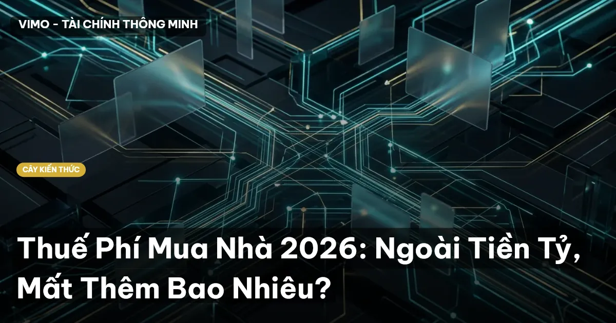 Thuế Phí Mua Nhà 2026: Ngoài Tiền Tỷ, Mất Thêm Bao Nhiêu?