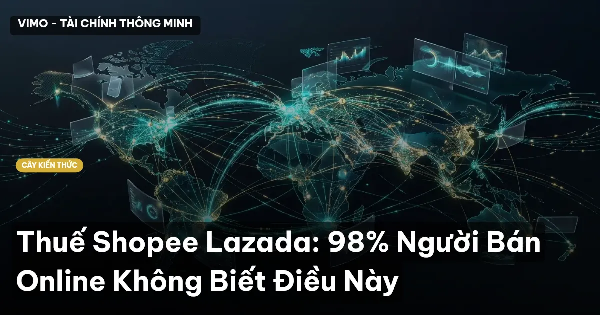 Thuế Shopee Lazada: 98% Người Bán Online Không Biết Điều Này