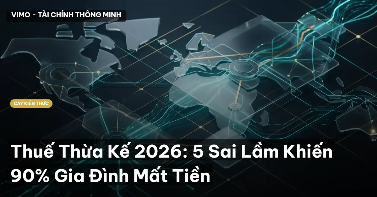 Thuế Thừa Kế 2026: 5 Sai Lầm Khiến 90% Gia Đình Mất Tiền