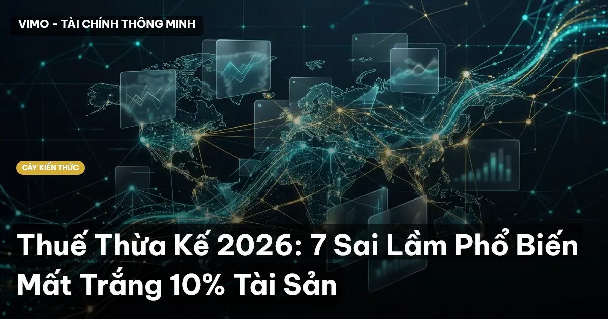 Thuế Thừa Kế 2026: 7 Sai Lầm Phổ Biến Mất Trắng 10% Tài Sản