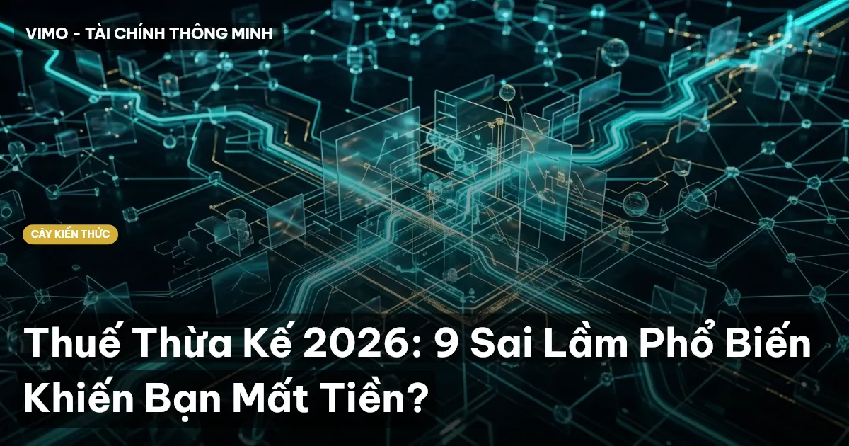 Thuế Thừa Kế 2026: 9 Sai Lầm Phổ Biến Khiến Bạn Mất Tiền?