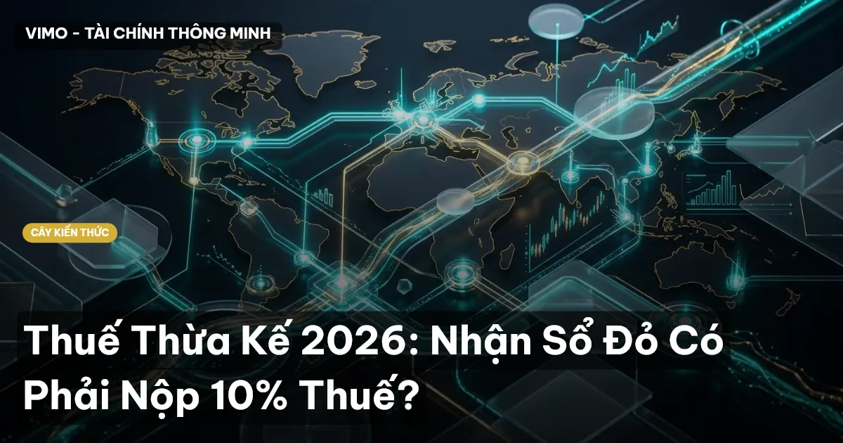 Thuế Thừa Kế 2026: Nhận Sổ Đỏ Có Phải Nộp 10% Thuế?