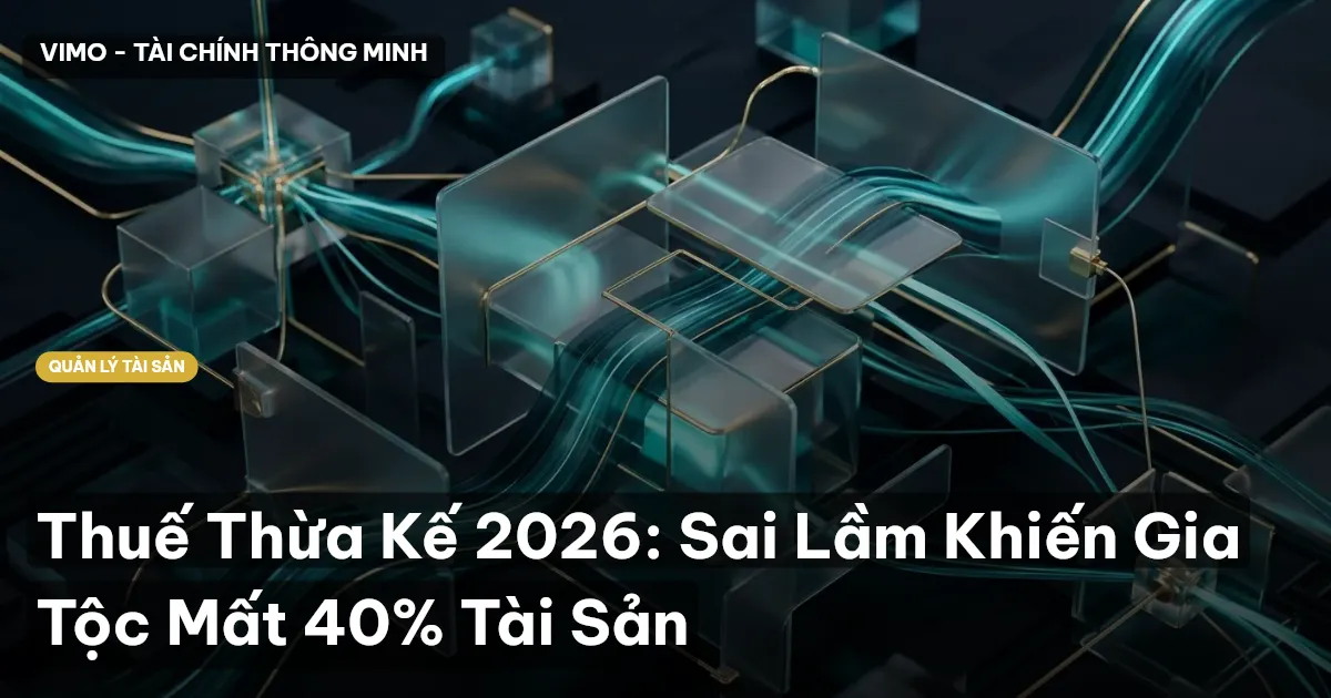Thuế Thừa Kế 2026: Sai Lầm Khiến Gia Tộc Mất 40% Tài Sản