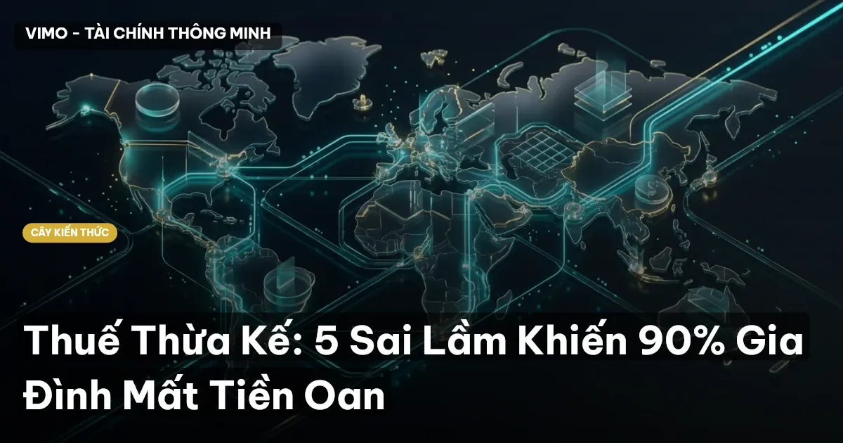 Thuế Thừa Kế: 5 Sai Lầm Khiến 90% Gia Đình Mất Tiền Oan