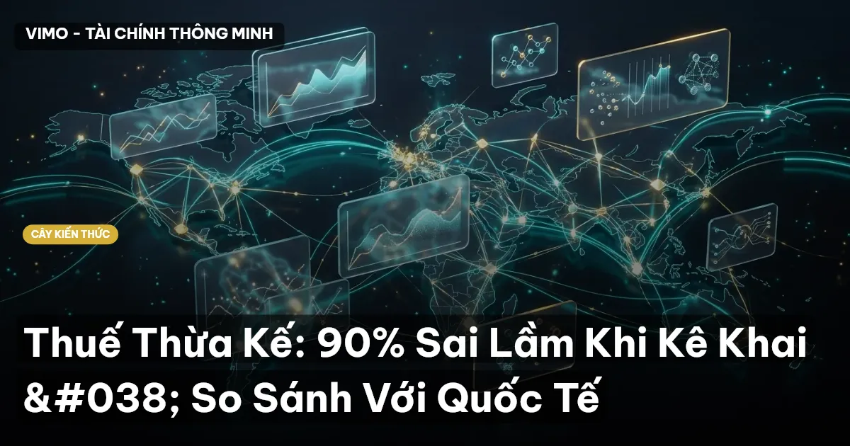 Thuế Thừa Kế: 90% Sai Lầm Khi Kê Khai & So Sánh Với Quốc Tế