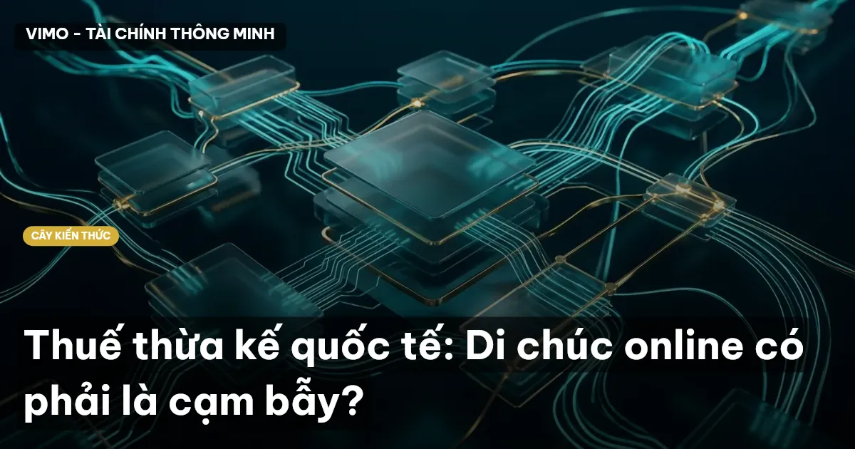 Thuế thừa kế quốc tế: Di chúc online có phải là cạm bẫy?