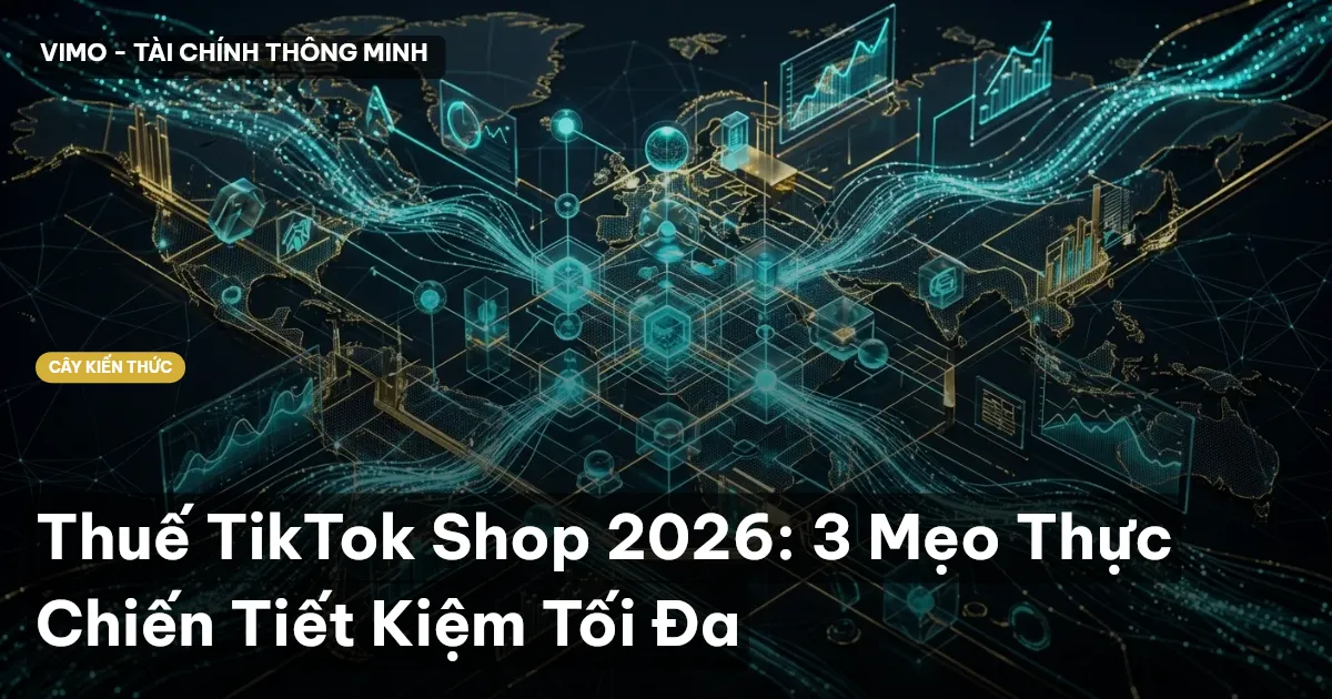 Thuế TikTok Shop 2026: 3 Mẹo Thực Chiến Tiết Kiệm Tối Đa