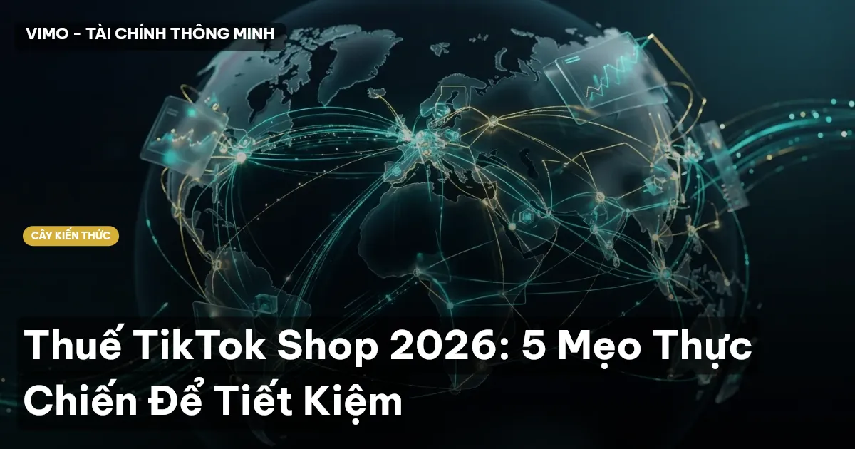 Thuế TikTok Shop 2026: 5 Mẹo Thực Chiến Để Tiết Kiệm