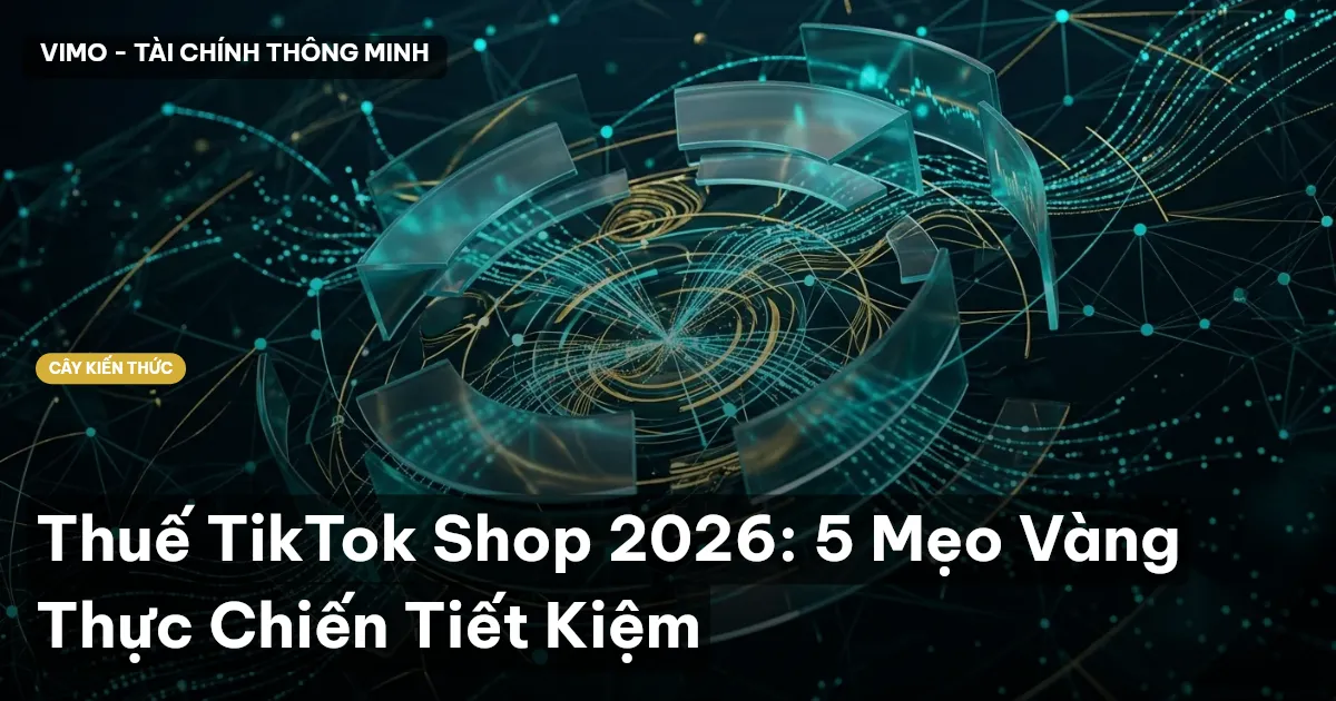 Thuế TikTok Shop 2026: 5 Mẹo Vàng Thực Chiến Tiết Kiệm
