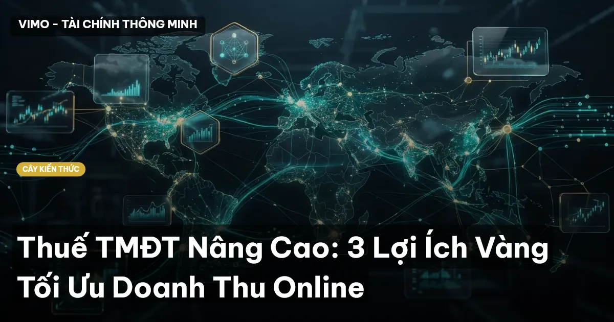 Thuế TMĐT Nâng Cao: 3 Lợi Ích Vàng Tối Ưu Doanh Thu Online