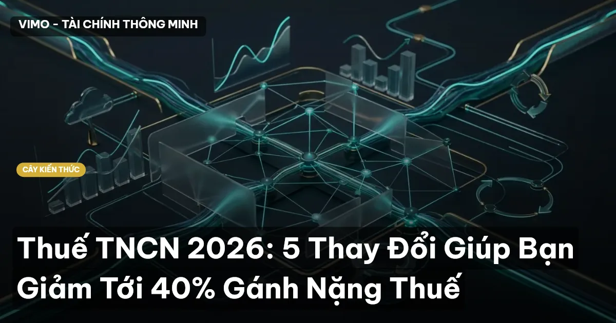 Thuế TNCN 2026: 5 Thay Đổi Giúp Bạn Giảm Tới 40% Gánh Nặng Thuế